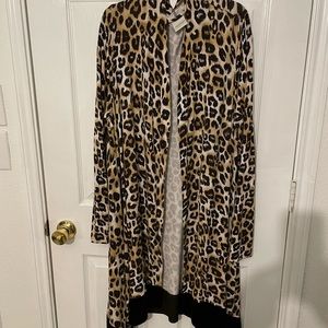 Chico’s long jacket with party vibe